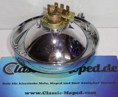 Scheinwerfer Einsatz Puch M50 R M 50 Jet Lampe 152mm ZKW NEU - Classic-Moped
