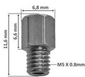 Düsen 5mm Satz passend für Mikuni VM TM Vergaser 68-86 NEU