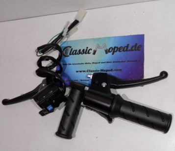 Satz Griff Armarturen Repro Peugeot 103 Vogue Gas Bremse NEU - Classic-Moped