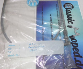 NSU Oldtimer Moped Kupplungszug 63107 grau Kupplung Bowdenzug NEU