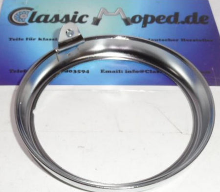 Yamaha DT RD TY 50 Chromring Lampe Scheinwerfer Chromring NEU - Classic-Moped