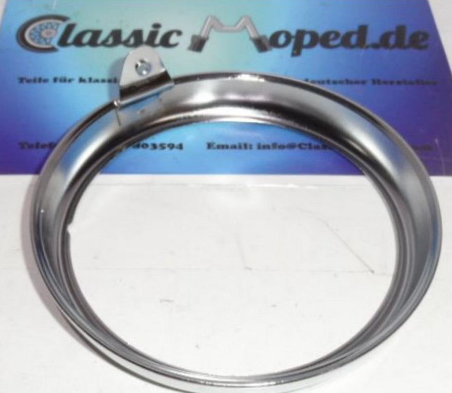 Yamaha DT RD TY 50 Chromring Lampe Scheinwerfer Chromring NEU - Classic-Moped