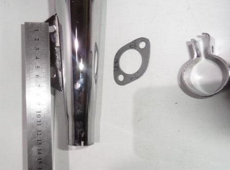 Auspuff Anlage Krümmer passend für Puch M50 Racing Moped NEU - Classic-Moped