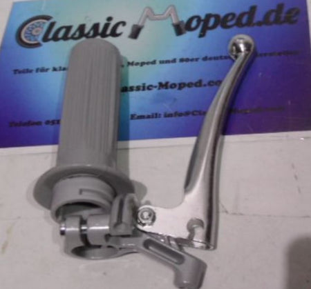 Gasgriff grau Hercules Kreidler MF MP Gasdrehgriff Mofa 25 NEU - Classic-Moped