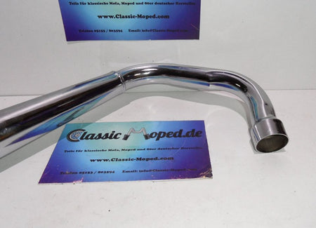 Passend für  Zündapp KS 80 K 80 Tuning Auspuff Chrom Krümmer Touring NEU - Classic-Moped
