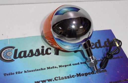 Mofa Moped KKR Blinker Chrom KTM Hercules Chopper mit Prüfz. NEU - Classic-Moped