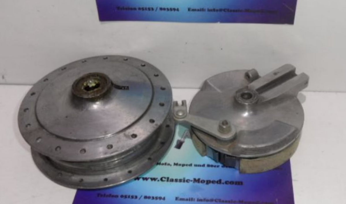 Vorderrad Nabe Grimeca 118 Garelli Record 68 Moped Oldtimer NEU - Classic-Moped