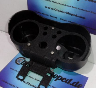 Cockpit Tacho Gehäuse + Halter KTM MS MSS Puch X 50 Monza NEU