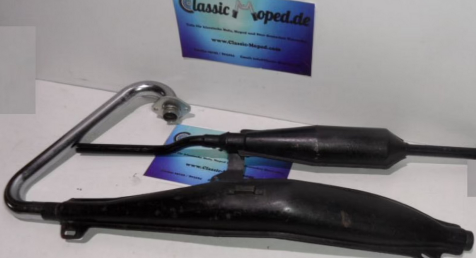Kreidler Mustang K54/400 Mokick Auspuff Anlage Schalldämpfer NEU - Classic-Moped