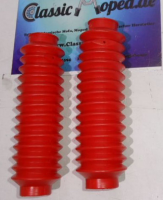 Kreidler RS RMC Gabel Gabelgummis Faltenbalg wie 57.06.13 ROT NEU