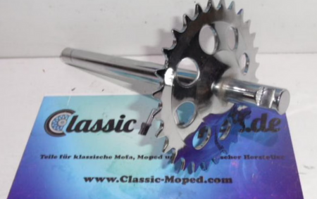 Automatik Mofa Tretwelle Antretwelle Puch Maxi 16mm 23cm NEU - Classic-Moped