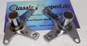 Original Zündapp 517 KS GTS satz Motorhalter hinten verchromt - Classic-Moped