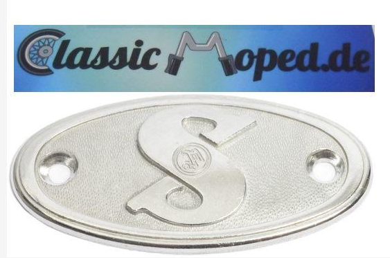 Inspektionsdeckel Sachs Motor 50/2, 50/3, 50/4 Alu klein NEU - Classic-Moped
