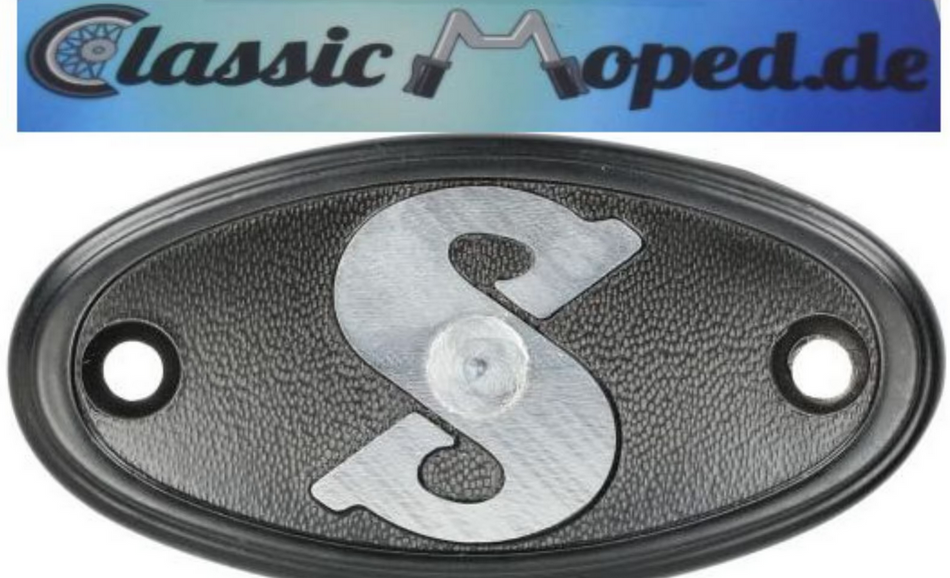 Inspektionsdeckel Sachs Motor 50/2, 50/3, 50/4 schwarz klein NEU - Classic-Moped