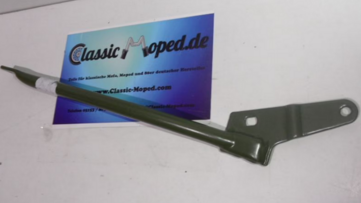 Original Zündapp Bundeswehr Bergsteiger Auspuffhalter oliv NEU - Classic-Moped