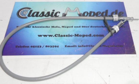 Tachowelle Grau 500 mm für VDO Universal Mofa Moped NEU - Classic-Moped