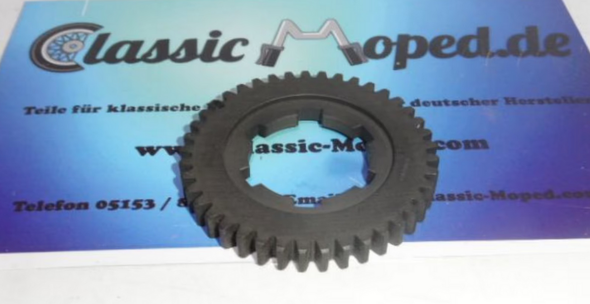 Original Sachs Motor 80 Getriebe Schaltrad 2. Gang 41 Zähne NEU - Classic-Moped