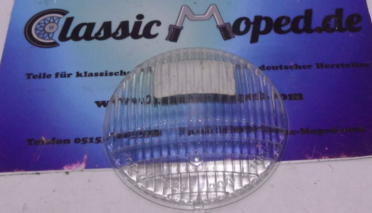 Streuscheibe Lampenglas passend DKW 110 Mofa Union NEU - Classic-Moped
