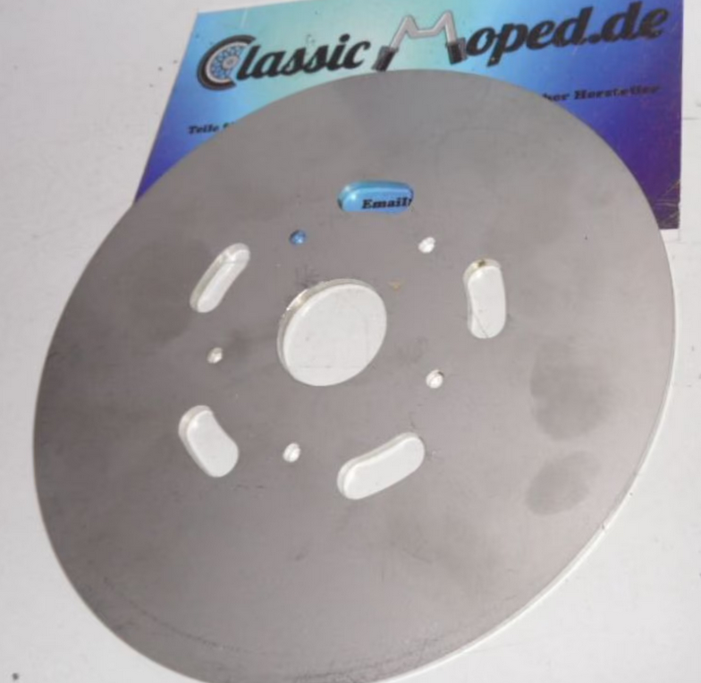 Bremsscheibe passend für Puch Monza Imola 220 mm INOX NEU - Classic-Moped