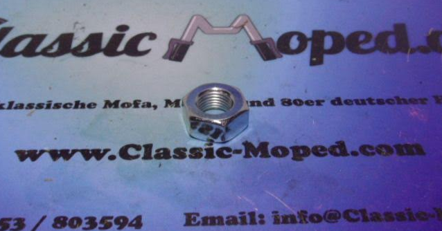 Mutter Polradmutter M10 x1 Rechtsgewinde SW17 passend für  Zündapp NEU - Classic-Moped