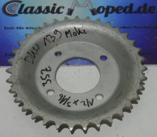 DKW RT 139 T Mokick Kettenrad 35 Zähne Kettenritzel NEU
