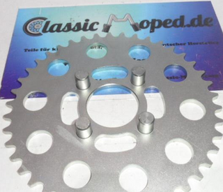 Kettenrad 45 Zähne Gilera CB1 Trial Enduro Touring Kette 415 NEU - Classic-Moped