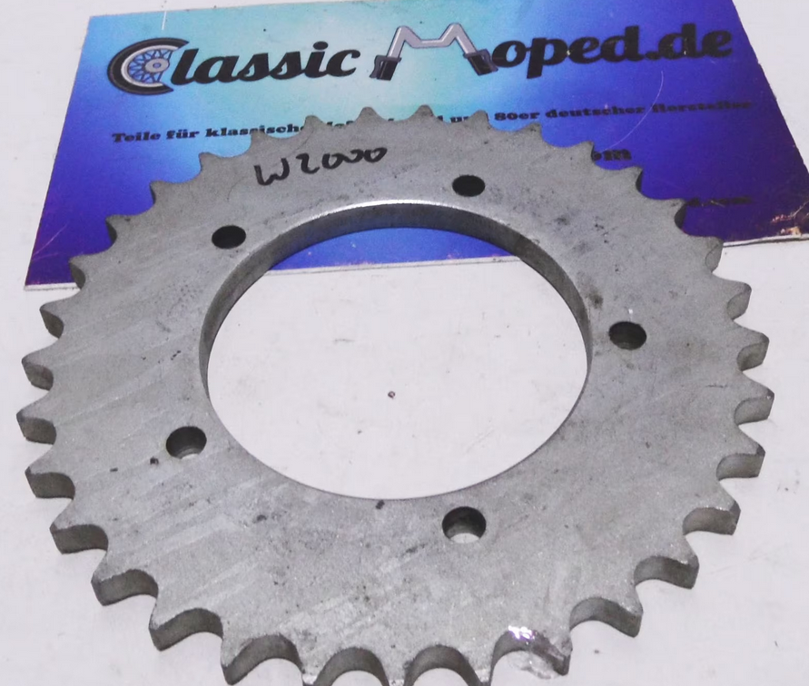 Hercules W 2000 Wankel Motorrad Kettenrad 34 Zähne Rarität NEU - Classic-Moped