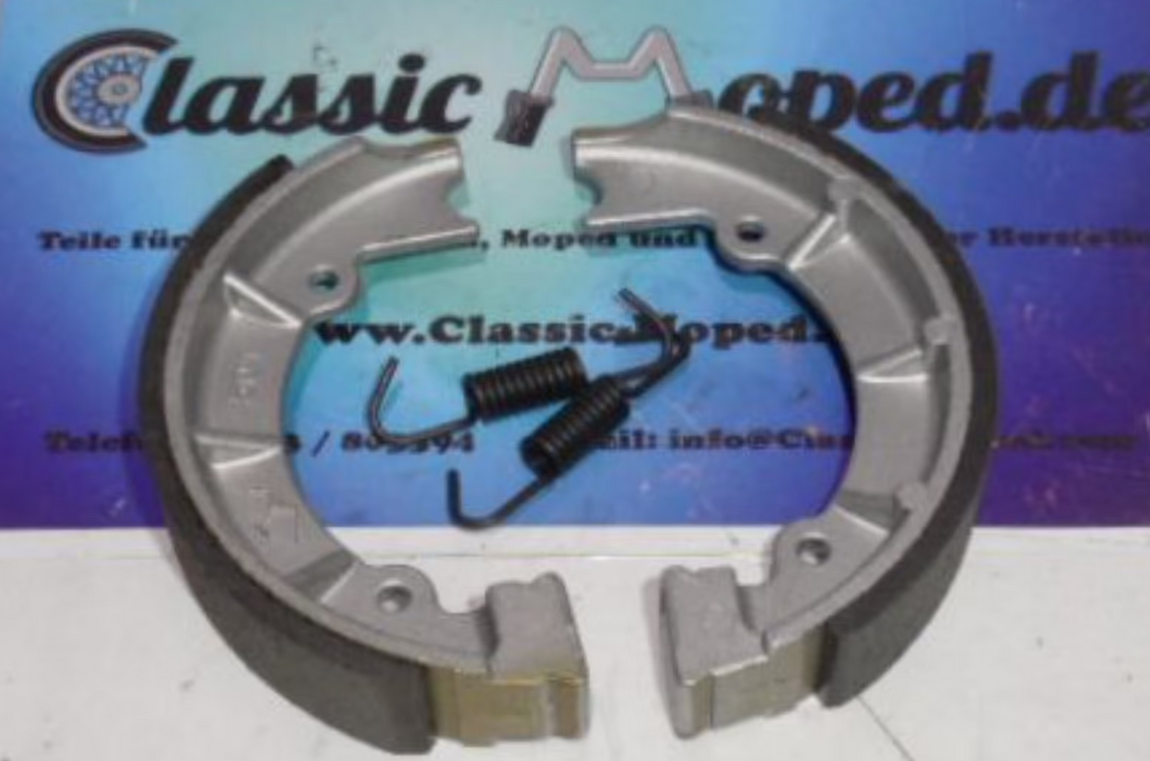 Bremsbacken DKW Hummel 102 116 126 NSU Quickly T 118mm NEU - Classic-Moped