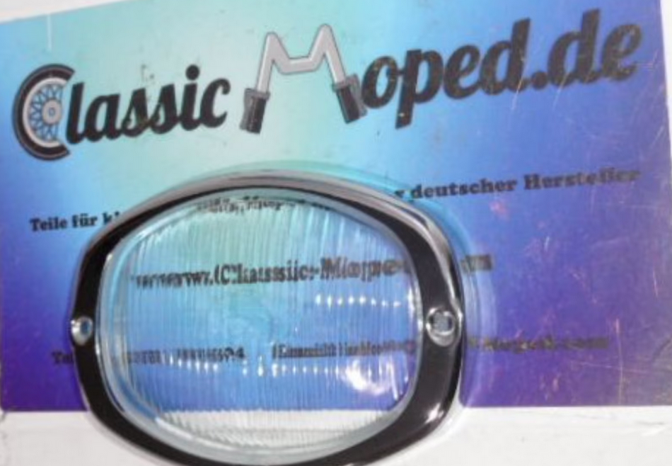 Victoria Vicky Avanti Preciosa Moped Scheinwerfer Rahmen Glas NEU - Classic-Moped
