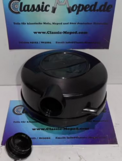 Benzintank schwarz passend für Solex 3800 - 4800 - 5000 PVC NEU - Classic-Moped