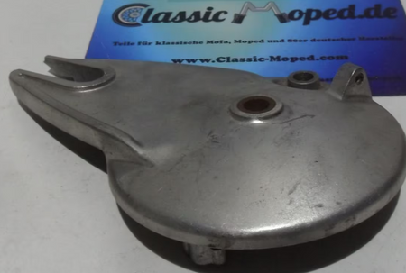 Original Zündapp Hai CS Bremsankerplatte hinten 448-15.604 NEU - Classic-Moped