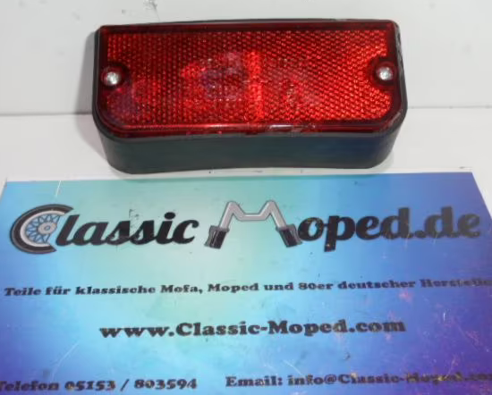 Rücklicht passend für Vespa Ciao PX Mofa 25 mit Prüfzeichen NEU - Classic-Moped
