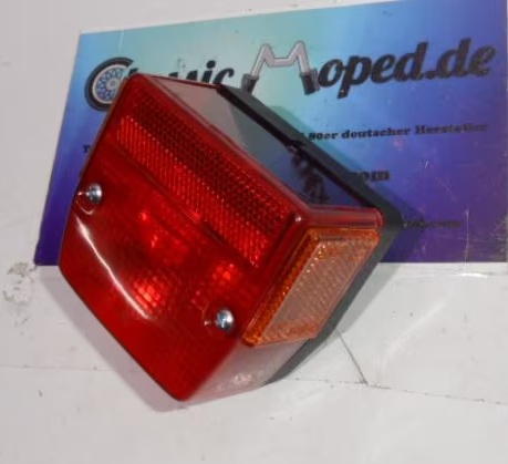 Rücklicht passend für Puch Maxi Hercules 25 mit Prüfzeichen NEU - Classic-Moped
