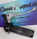 Gasgriff schwarz nach Magura 270 Alu Bremshebel massiv Moped NEU - Classic-Moped