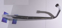 Auspuffanlage passend für Zündapp KS80 Super 537-010 Chrom NEU