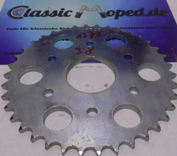 Kettenrad KTM Bora Chopper 80 1377- 38 Zähne Ritzel Enduro NEU