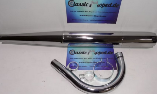 Tuning Auspuff Anlage passend für Zündapp GTS C50 32 - 32 -70 NEU