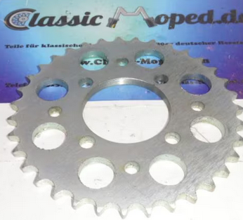 Kettenrad Sachs Hercules K50 SL RL SX RX SE RE 35 Zähne NEU