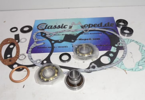 Sachs Motor 50/4 EKF Motor Überholsatz Repsatz Hercules Supra NEU