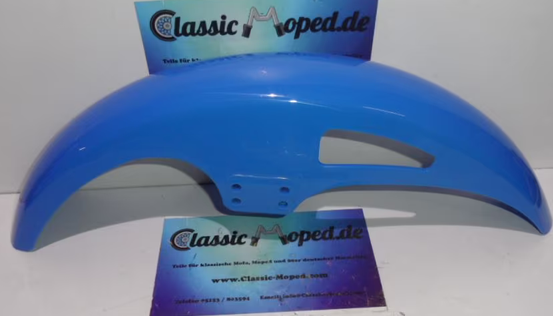 Honda MB 50 MB80 Schutzblech Kotflügel vorn Blau NEU