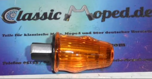 1x Lenker Blinker Hella original D K22609 Vespa 50N Oldie NEU
