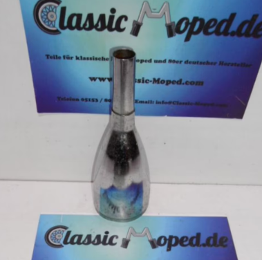 50èr Jahre Auspuff Zigarre Endstück lang 65mm DKW NSU NOS NEU