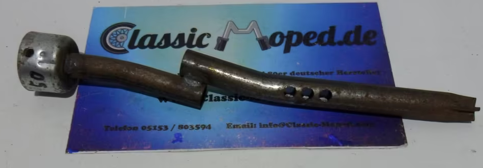 Peugeot Cross Mofa Moped TSE 50 Auspuff Einsatz Enduro NEU