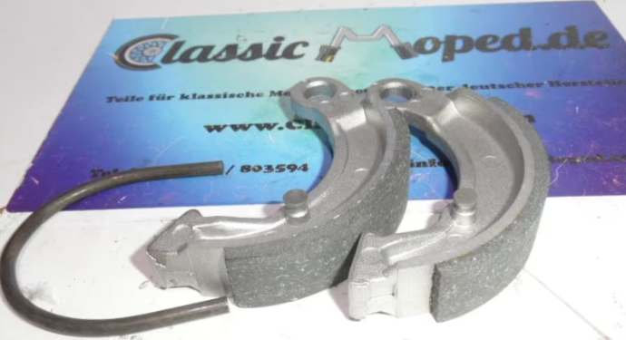 Satz Bremsbeläge Bremsbacken ältere Sachs 90mm Trommelbremse NEU