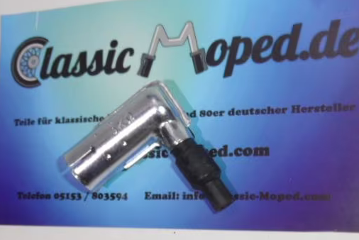 Mofa Moped Kleinkraftrad Zündkerzen Stecker 5 kOhm Metall NEU