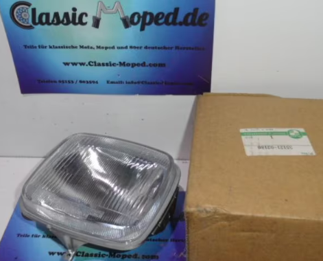 Original Puch Suzuki CS 50 Scheinwerfer Lido 50 Roller Lampe NEU