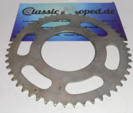 Hercules Sachs Mofa 502 503 504 HR90V Kettenrad 50 Z Töfli NEU