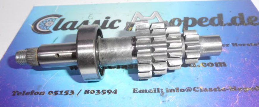 Original Sachs 506/4 Vorgelegewelle Kupplungswelle Supra 50 NEU
