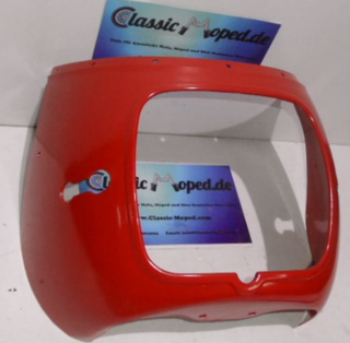 Original Zündapp Cockpit Verkleidung CS 50 rot 448-19.901 NEU
