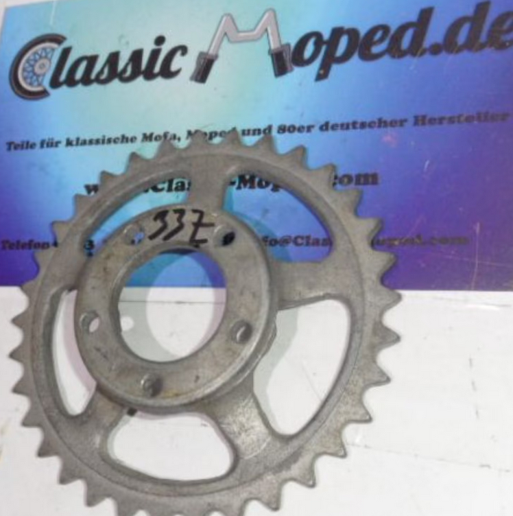 DKW Hummel 101 + 113 Kettenrad 33 Zähne Oldtimer Rarität NOS NEU - Classic-Moped